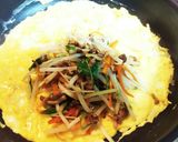残ってる野菜集まれ～！オムもやしの中華風作り方2写真