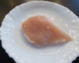 ひんやり~♪ 鶏胸肉と夏野菜の冷やし鉢❀作り方1写真