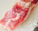豚バラブロックのヘルシー蒸し作り方1写真
