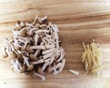 しめじのキノコご飯作り方1写真