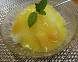 缶詰めマンゴーdeお手軽マンゴーカキ氷作り方10写真
