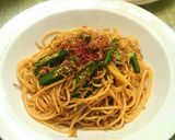 しらすとおくらの和風パスタ作り方5写真