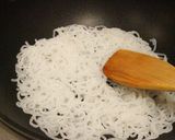 白滝でアスパラと小海老のイタリアンパスタ作り方3写真