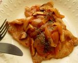 豚肉ソテーきのこケチャップソース作り方6写真
