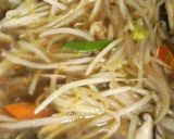 豚肉ソティの野菜あんかけ作り方2写真