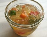 鶏肉と彩り野菜のゼリー寄せ♡七夕に☆作り方9写真
