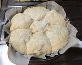 ルクルーゼ・スキレットでチーズチャバタ作り方14写真