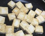 最高おつまみ♡キムチと豆腐のピザ☆作り方3写真