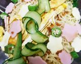 七夕☆天の川冷やし中華作り方6写真