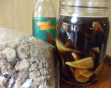 ショウガの甘酢漬け（黒糖・バルサミコ酢）作り方1写真