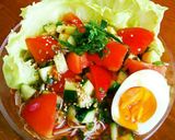 トマト冷やし素麺作り方4写真