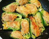 ☆おからボールのピーマンカップ肉包焼き作り方11写真