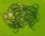 フレッシュ野菜の卵サラダ作り方2写真