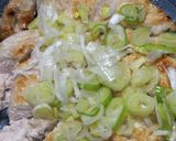 チキンステーキ☆よだれ鶏風ソースをかけて作り方11写真