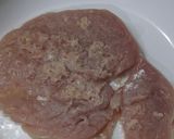 チキンステーキ☆よだれ鶏風ソースをかけて作り方5写真