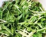 子供も食べてくれた水菜サラダ作り方1写真