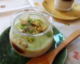 もっちりごはんプリン＊みたらし＆枝豆作り方6写真
