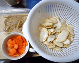 自然栽培 魁白肌ゴボウの煮しめ作り方1写真