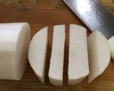 大根と厚揚げの味噌汁〜(o˘◡˘o)♡作り方5写真