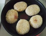 ツナたまチーズの☆照り焼きごはんバーグ作り方6写真