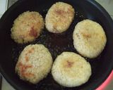 ツナたまチーズの☆照り焼きごはんバーグ作り方7写真