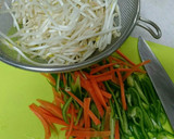 牛肉(豚肉)切り落としと野菜の炒め物作り方2写真
