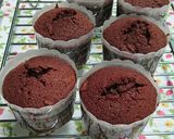 ショコラカップケーキonローズバナナ作り方10写真