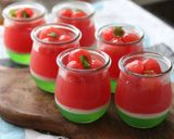 WECKで　しましま風　夏のスイカゼリー作り方10写真