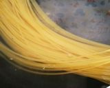 たらこパスタ♡ずぼらでお手軽目分量ランチ作り方1写真