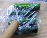 たたきキュウリの旨塩ラー油和え作り方2写真