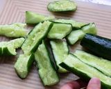 たたきキュウリの旨塩ラー油和え作り方3写真