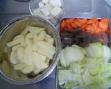 食べだしたら止まらないモツ汁作り方2写真