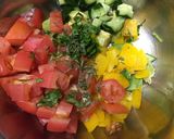 アボカドと夏野菜のまぜまぜサラダ作り方4写真