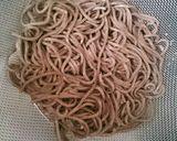 一人ランチに、レンジで納豆そば(うどん)作り方3写真