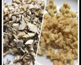 舞茸と鳥挽肉の混ぜ御飯の具☆作り置きで♫作り方1写真