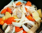 ソース味の肉じゃが作り方9写真