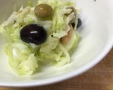 簡単一品　サラダ豆のコールスロー作り方3写真