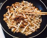 醤油のしぼりかすとシメジの旨旨炒め作り方3写真