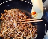 醤油のしぼりかすとシメジの旨旨炒め作り方4写真