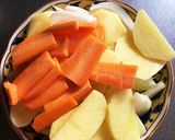 簡単★絶品★カレーとチーズの鮭ムニエル作り方1写真