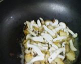 ガーリックバターささみdeきのこ作り方3写真
