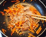 醤油のしぼりかす入り☆人参きんぴら作り方6写真