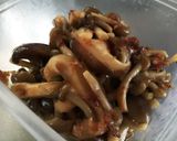 しめじと椎茸の鰹節和え(簡単レシピ)作り方2写真