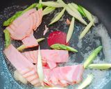 簡単☆アスパラとベーコンのクリームパスタ作り方6写真