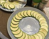 生ズッキーニのカルパッチョ風サラダ作り方3写真