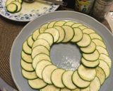 生ズッキーニのカルパッチョ風サラダ作り方4写真