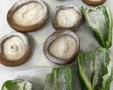 肉詰めしいたけの照焼き♡作り方3写真