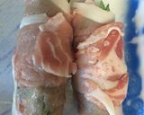 焼いてさっぱり豚肉梅しそチーズ巻き作り方3写真