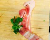 パクチーの肉巻き☆作り方3写真