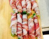 パクチーの肉巻き☆作り方5写真